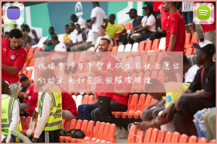 祝福李帅与李智良双生日快乐愿你们的未来如星辰般璀璨辉煌